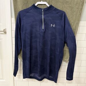 Under Armour Men’s Dark Blue HeatGear Top